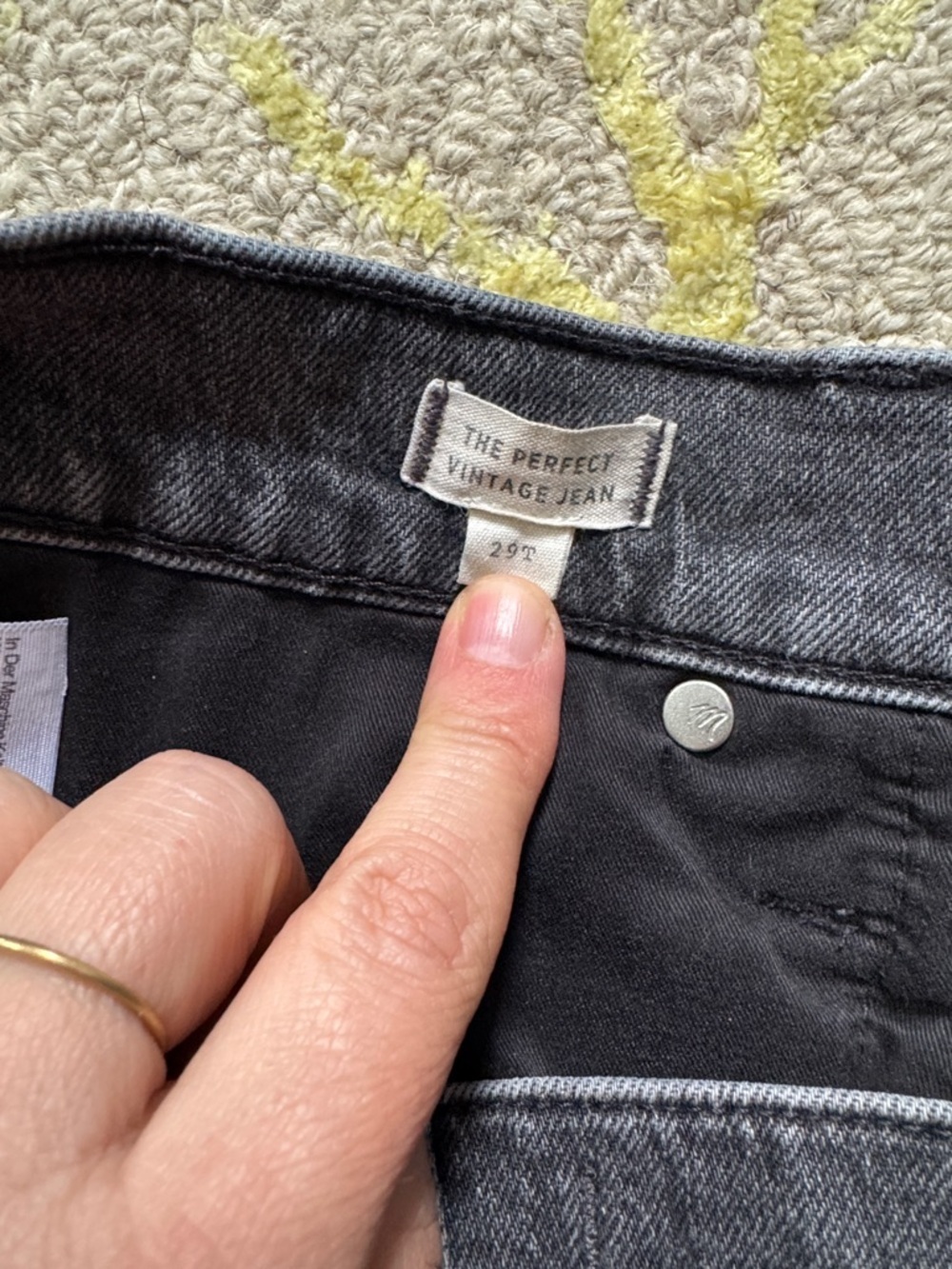 Madewell The Perfect Vintage Jean 29t - Picture 7 of 9